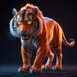 Fierce Ember Tiger — Edition 01