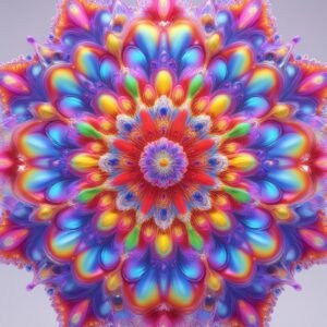 Radiant Fractal Bloom — Edition 10