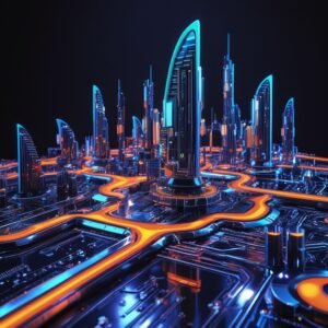 Neon Circuit Metropolis — Edition 01