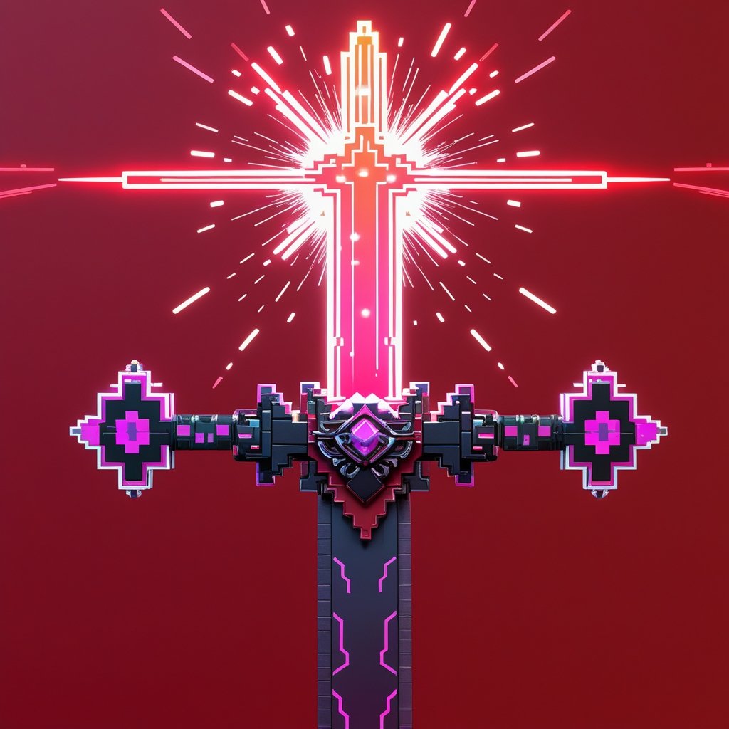 Pixel Blade of Radiance — Edition 08