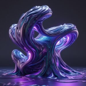 Cosmic Liquid Form — Edition 01