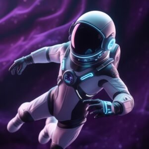 Neon Space Explorer — Edition 01