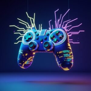 Neon Cyber Controller — Edition 01