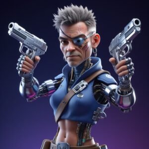 Cyberpunk Outlaw: The Last Gunslinger — Edition 01