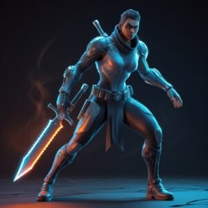 Cyberblade Warrior: Keeper of the Neon Edge — Edition 01