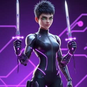 Neon Assassin: Blade of the Future — Edition 01