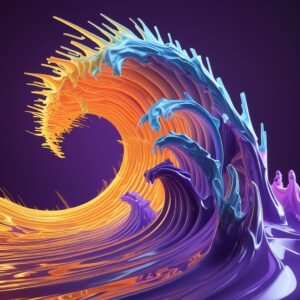 Ethereal Fluid Sculpture — Edition 01