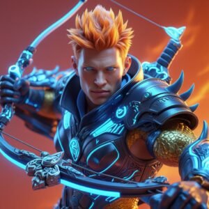 Inferno Archer: The Flaming Marksman — Edition 01