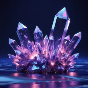 Luminous Crystal Bloom — Edition 01