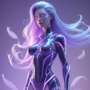 Ethereal Cyber Goddess — Edition 01