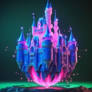 Neon Fantasy Castle — Edition 13