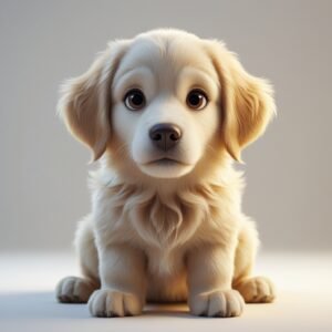 Golden Pup Charm — Edition 01