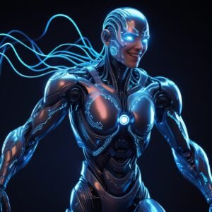 Neon Cyber Guardian — Edition 01