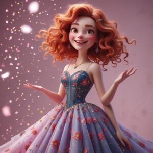 Blossom Enchantment: The Dance of Petals — Edition 01