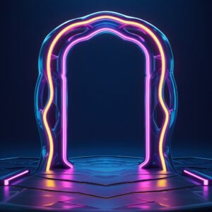 Neon Gateway to the Metaverse — Edition 01