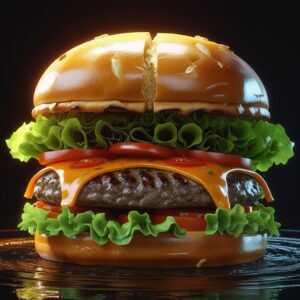 Gourmet Perfection: The Ultimate Burger — Edition 01