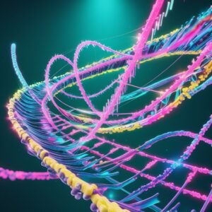 Neon DNA Matrix — Edition 01