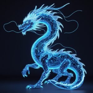 Neon Cyber Dragon — Edition 01